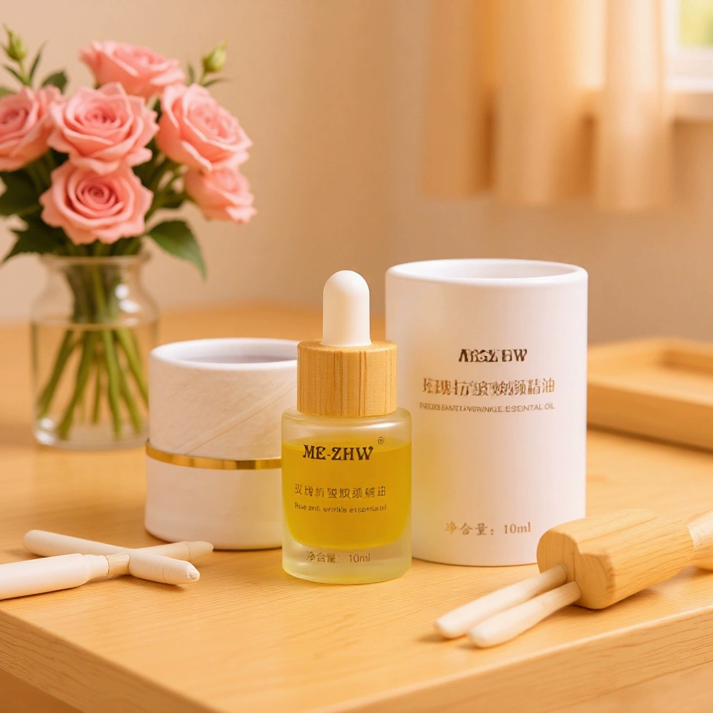 Круглая бумажная банка для эфирного масла, двухслойная утолщенная крышка, производитель, белая крафт-бумага, маленькая банка, цилиндрическая упаковочная коробка, бумажная трубка, индивидуальный заказ