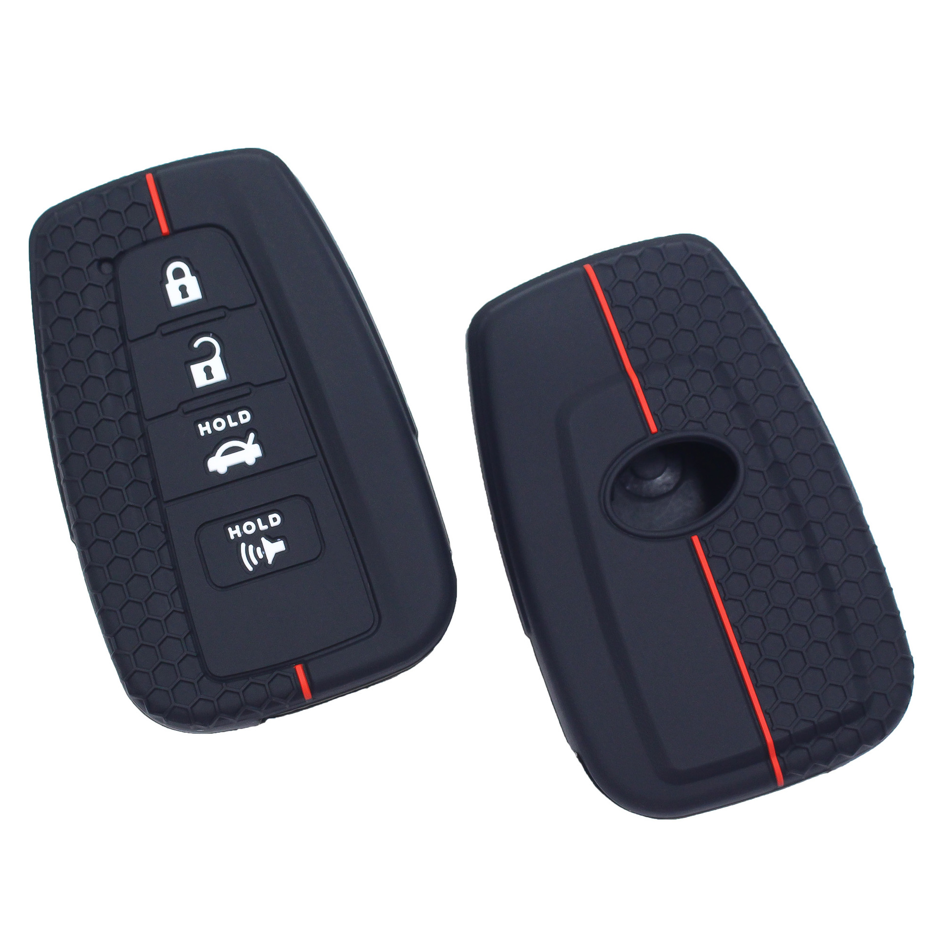 Suitable for Toyota four-button key set Prius Camry Corolla Nissan remote control all-inclusive special protection bag