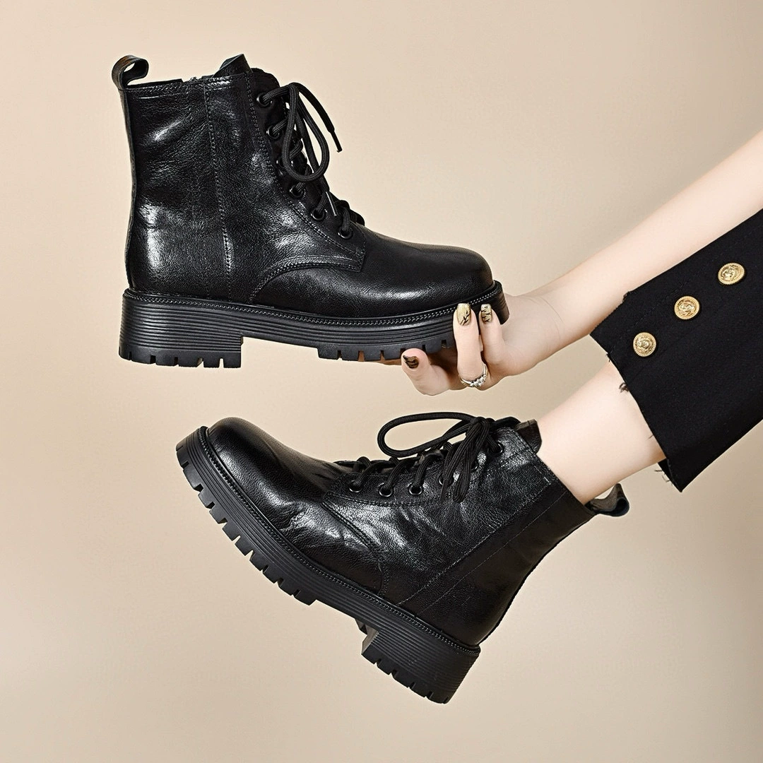 Martens, демисезонные базовые полусапожки для отдыха