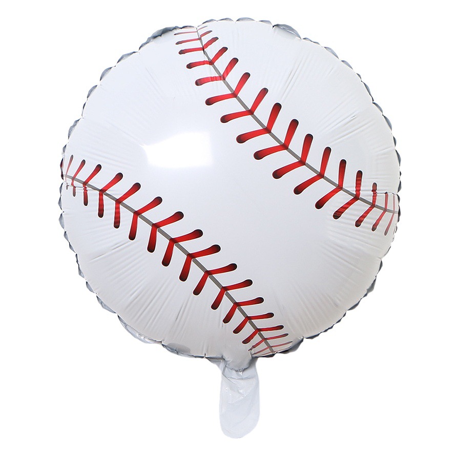 [Hengyue] Amazon transfronterizo más vendido 45x45 cm globo de béisbol de 18 pulgadas estilo guante de béisbol globo de película de aluminio