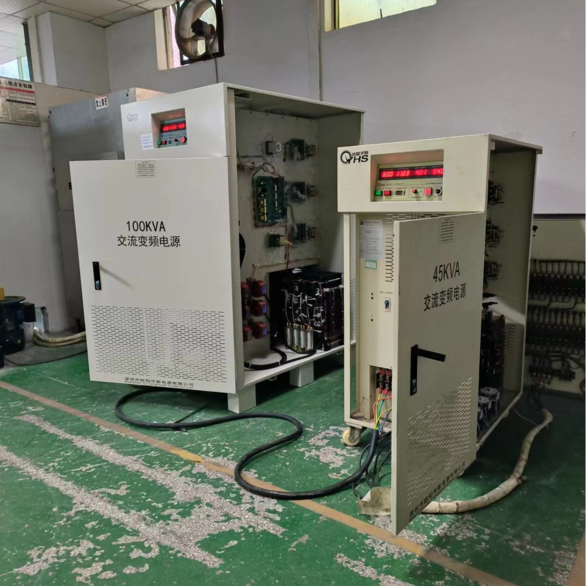 ŷ����˹����100KVA��Ƶ��Դ����ɳ�أ�����400V 60HZ�����380V