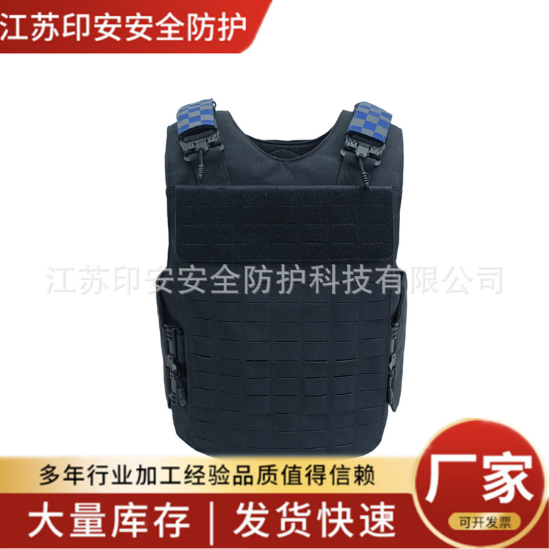 Indian Ultra-Thin Laser Buckle Quick-Release Tactical Vest, One-Second Quick Release, Anti-Cut, Quick-Detachable, Lightweight, Stab-Resistant