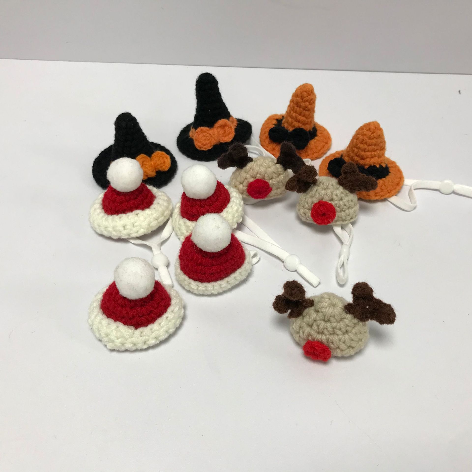 手工迷你宠物帽万圣节圣诞节小动物服装配饰适用于刺猬仓鼠松鼠