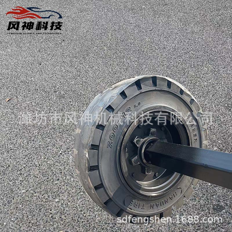 700-12方軸帶輪胎