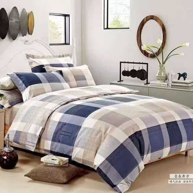 Student Dormitory Bedding, Three-Piece Set for School Dormitory Bunk Beds, Quilt Cover and Bed Sheet Wholesale, Modern and Simple Style Student Dormitory Bedding, Three-Piece Set for School Dormitory Bunk Beds, Quilt Cover and Bed Sheet Wholesale, Modern and Simple Style