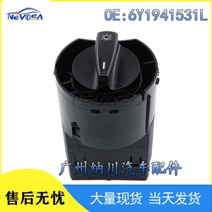 6Y1941531L for Volkswagen B5 headlight control switch car accessories car switch controller