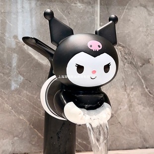 Cute Kuromi Cartoon Children's Faucet Extender Anti-Splash Water Filter Baby Handwasher Extended Water Guide