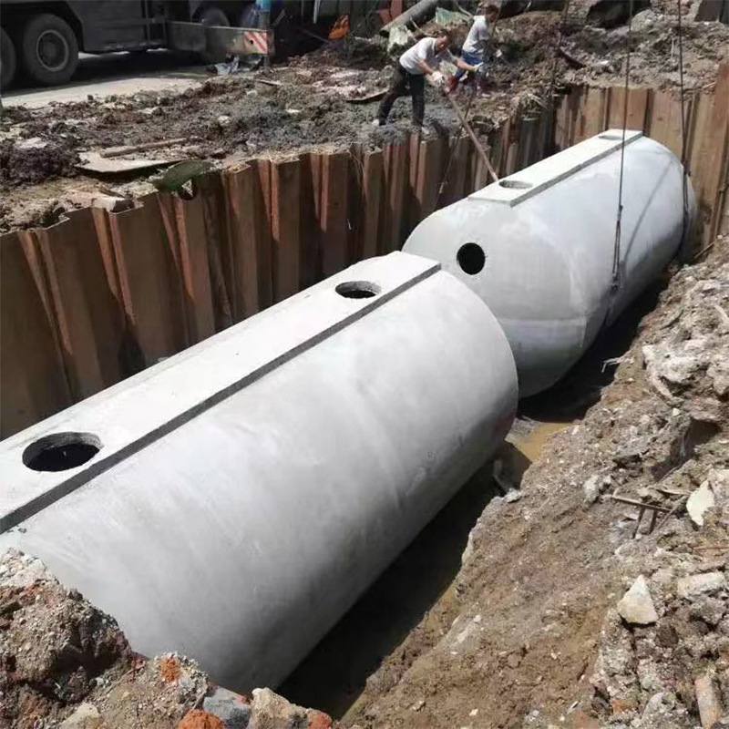 佛山厂家现货出售 混凝土化粪池 16到100立方钢筋水泥化粪池E18