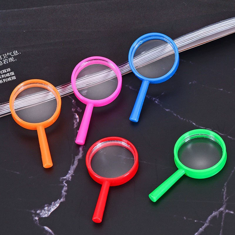 Заводская прямая продажа детских миниатюрных пластиковых зеркал-ретрофилов 25 мм из акрила, ручные игрушки