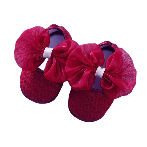  New Baby Shoes Newborn Baby Shoes 0-1 Years Old Children's Shoes Soft Soled Princess Shoes 3-6-9 Months Toddler Shoes