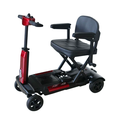 Hot-Selling Cross-Border New Folding Mobility Scooter, Electric Scooter for the Elderly, Small and Lightweight New Model, Electric Scooter for Disabled People (Qatlanan elektrik velosipedlər) - l-11-manual-folding-10a-lithium-battery