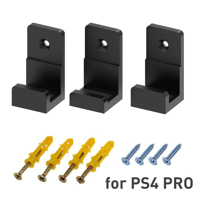 Adecuado para ps4/ps4 pro/ps4 Slim host montado en la Pared Soporte ps4 serie host montado en la pared