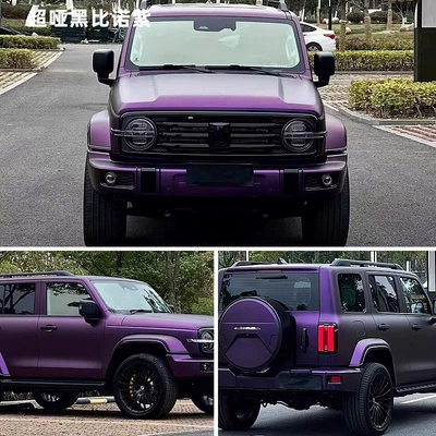 Auto Color Change Film, Pet-All Purple Mist Gray Purple Super - pet-super-asia-noir-pinot-noir-152m-17m