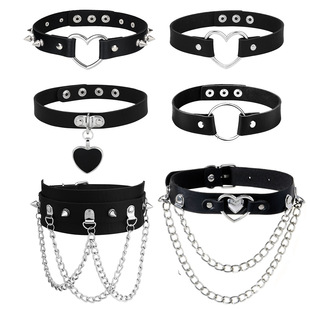 6����ԭ���L��ɫ���choker�i��Ȧ �׺ΐ���Ƥ�ﰵ���i���i���