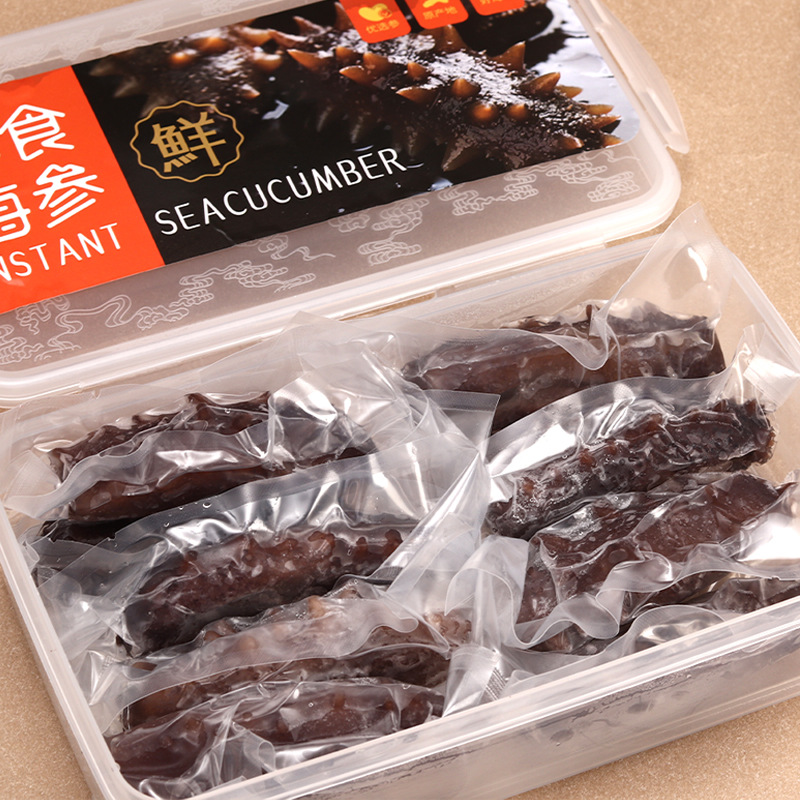 大连即食海参密封独立包装新鲜纯野生辽参深海即食海参尝鲜装批发