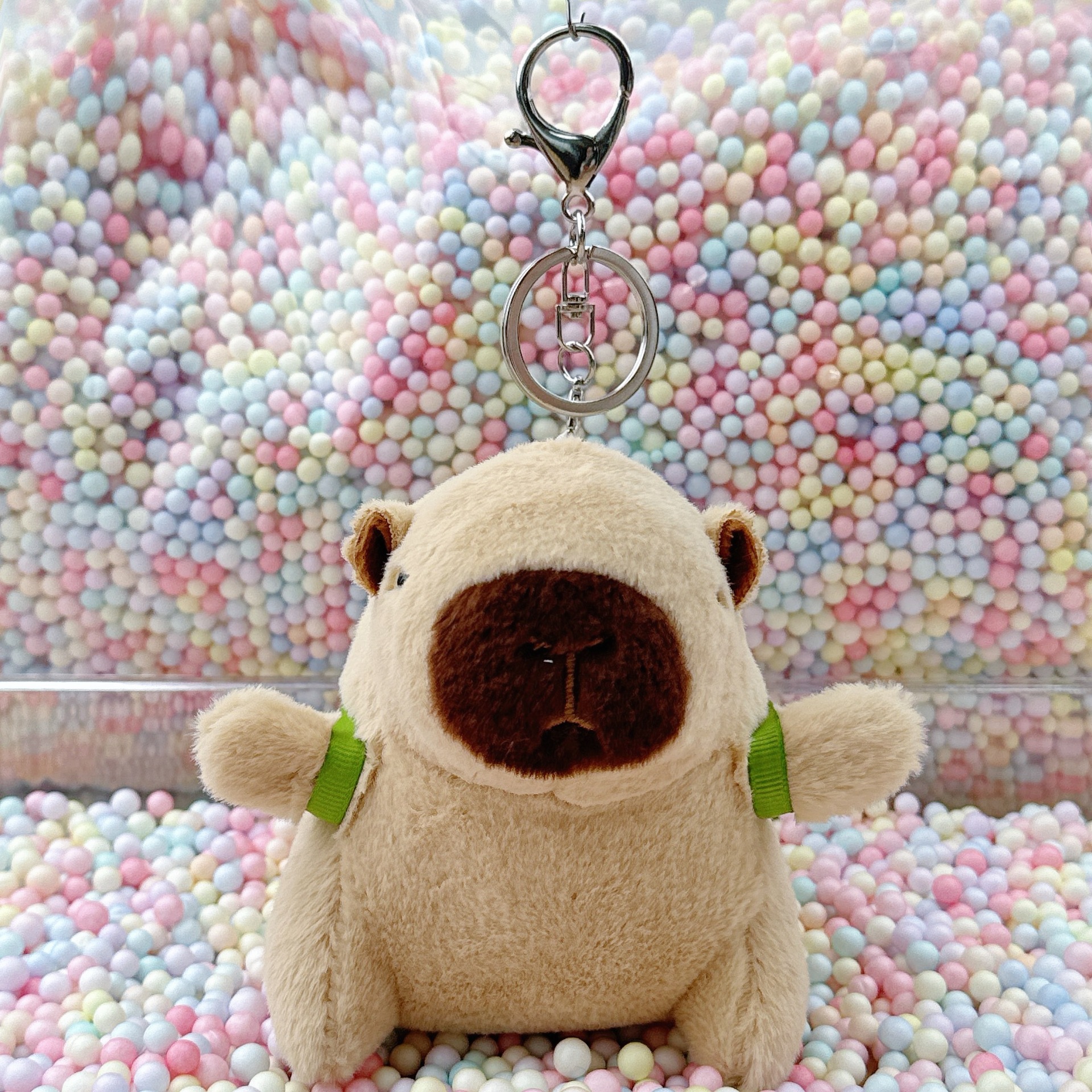 터틀 백팩 라이트 브라운 카피발라 + 실버 버클