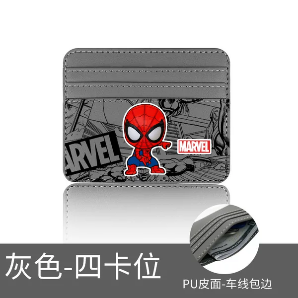 Cross-border men's short wallet, business classic, simple, multi-card slot card holder, Spider-Man design, bestseller in China, suitable for domestic use