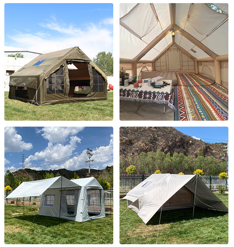 Source Factory Inflatable Tent Air Column Support Pvc Inflatable Column Cabin Outdoor Inflatable Tent Camping Customization