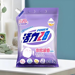 卸売り民族ブランド活力28柔軟留香洗剤1 kg * 12袋柔軟除静電持続留香