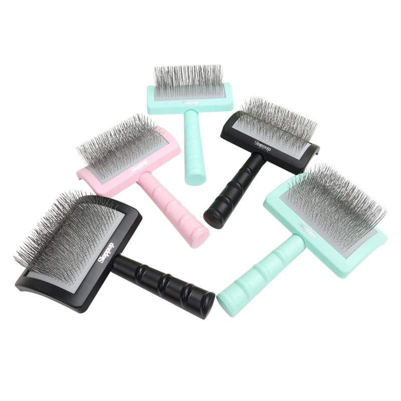 Pet peine gato perro peine mascota peine de la aguja especial del gato peine del pelo flotante peine del pelo Peine del animal doméstico cepillo de pelo