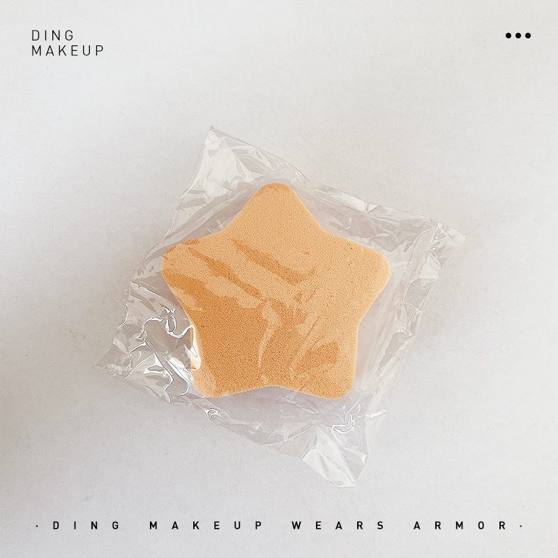 La borla de polvo no come polvo q juego de colchón de aire elástico 7 piezas esponja de maquillaje súper suave base líquida de doble uso en seco y húmedo bb crema maquillaje en polvo