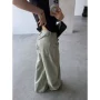 显瘦美式立体代发阔腿裤