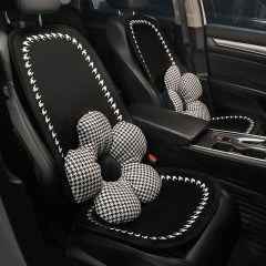 Car seat cushion winter plush Internet celebrity winter small car seat Qianzhi crane car rear seat cushion universal for all seasons