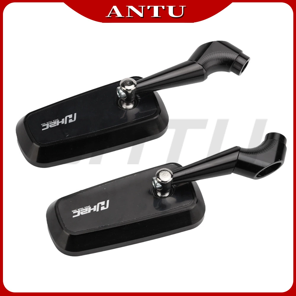 CNC алюминиевые зеркала заднего вида электрические мотоциклы модифицированные универсальные зеркала заднего вида синие зеркала анти-ослепительные