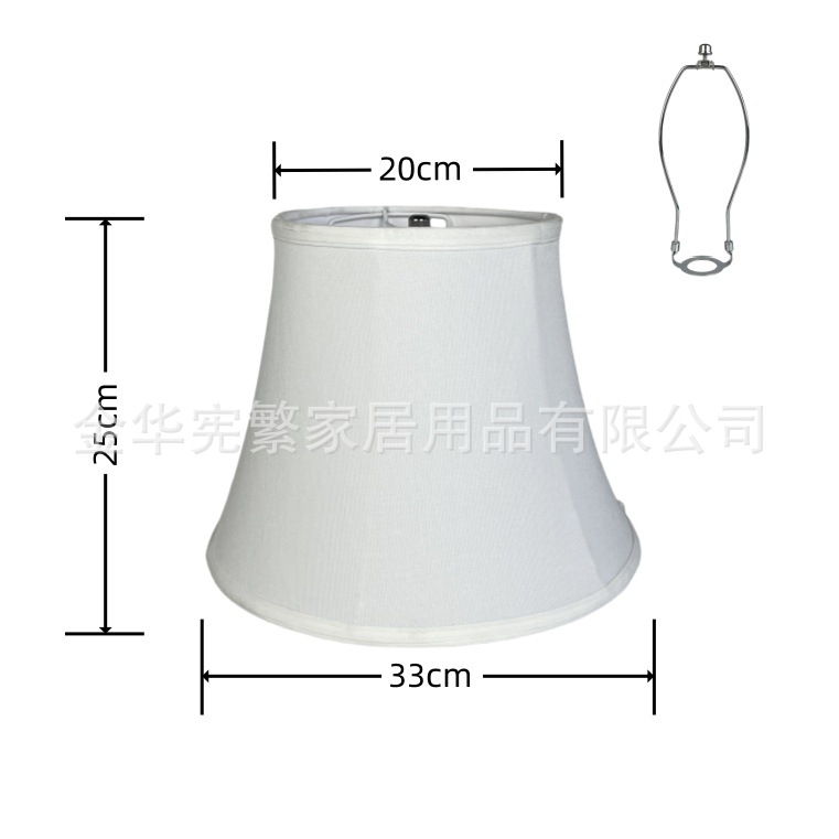 [Xianfan] transfronterizo kd carcasa plegable desmontable americana pequeña lámpara de mesa de hierro redonda lámpara de piso creativa simple