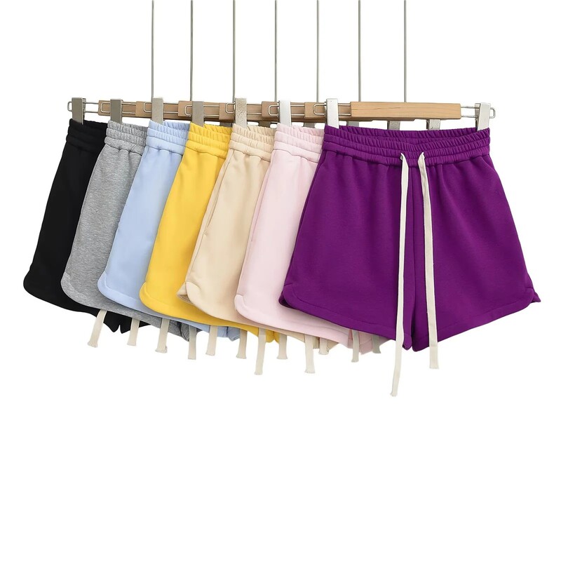 American-Style Sports Casual Shorts Fashionable Fitness Running Loose Slimming Elastic Versatile Wide-Leg Straight Three-Point Shorts