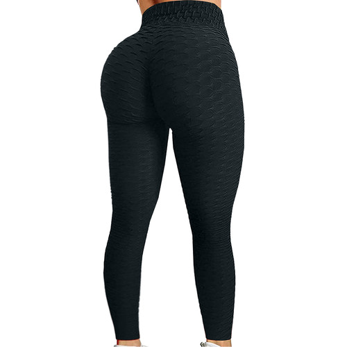 Codeless Amazon Sports Quick-Dry Fitness Casual Pineapple Pattern Yoga Pants with Booty Bubbles for Women in Multiple Colors