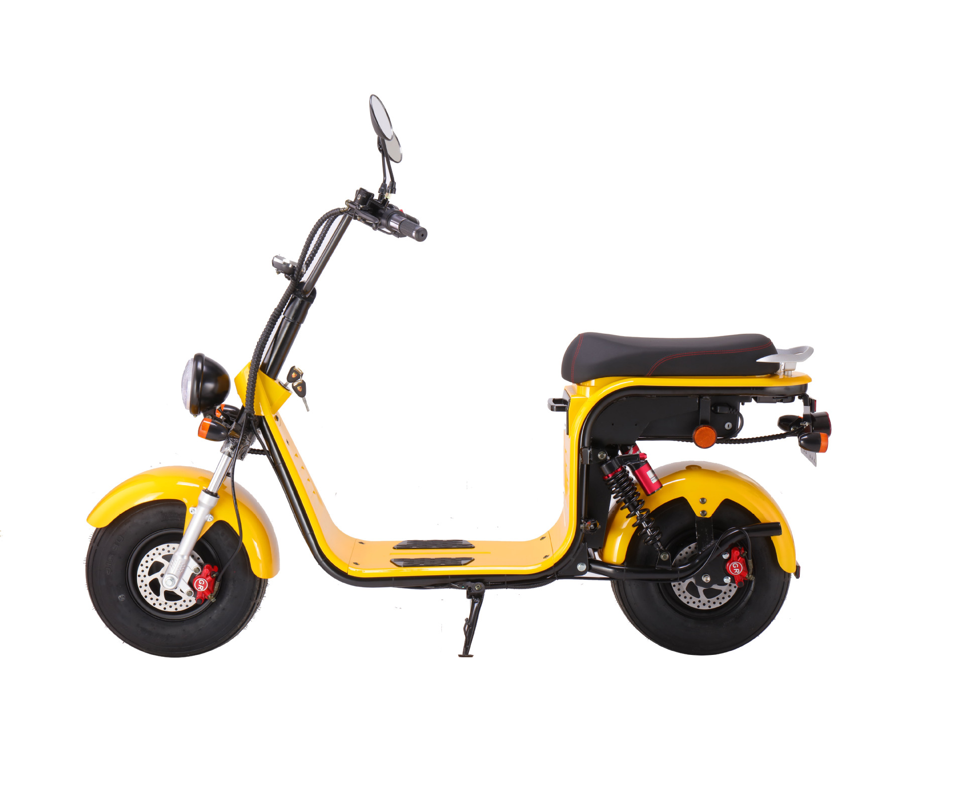 跨境欧洲EEC认证哈雷电动车60V可拆卸电瓶车成人代步电动滑板车