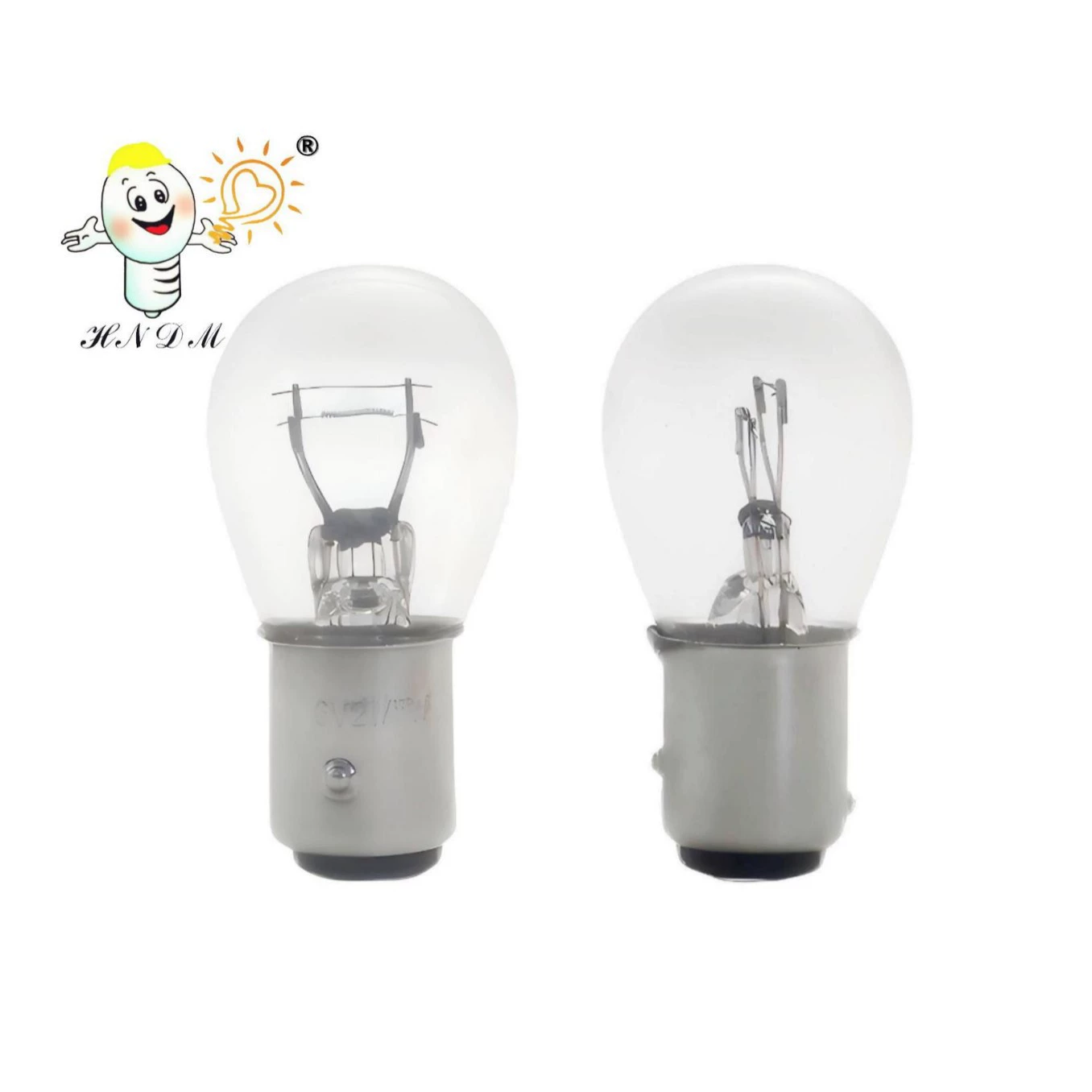 Лампа для мотоцикла S25 6V21/5W BAY15D, задний фонарь, стоп-сигнал, автомобильная лампа, стоп-сигнал для электромобиля