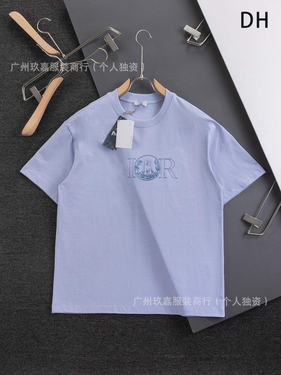 transfronterizos. Versión correcta. Versión alta. Casa de burro, casa de mangas cortas, casa de G. Pujia.25 nueva camiseta de algodón de manga corta