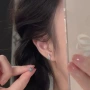 小众海边可爱百搭耳环