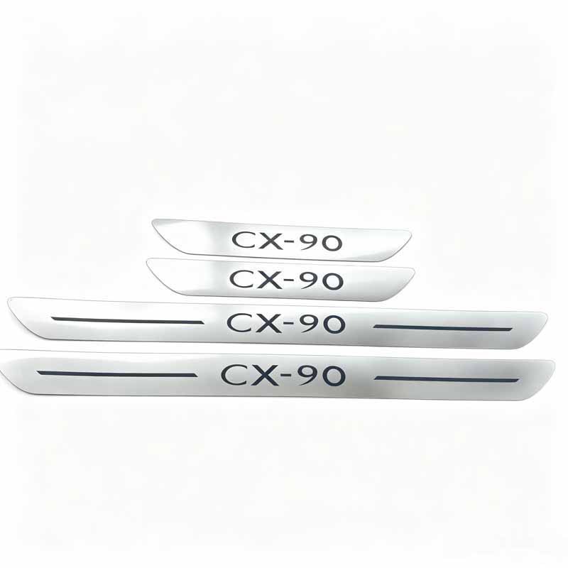 Mazda Cx-30/Cx-90/Cx-60/Cx-3 Welcome Pedal Mx-30 Modified Threshold Strip Stainless Steel