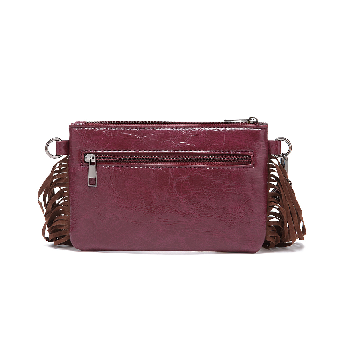 Intaglio in pelle di Boemia occidentale stampata in cotone e lino con borsetta e borsa a tracolla_voghion.com