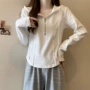 显瘦新款修身连帽上衣