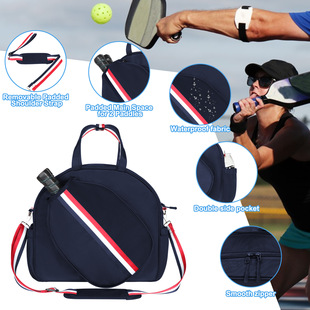 Hot Selling One-Shoulder Outdoor Multi-Functional Tennis Pickleball Sports Bag Cross-Border Sports Pickleball Racket Bag