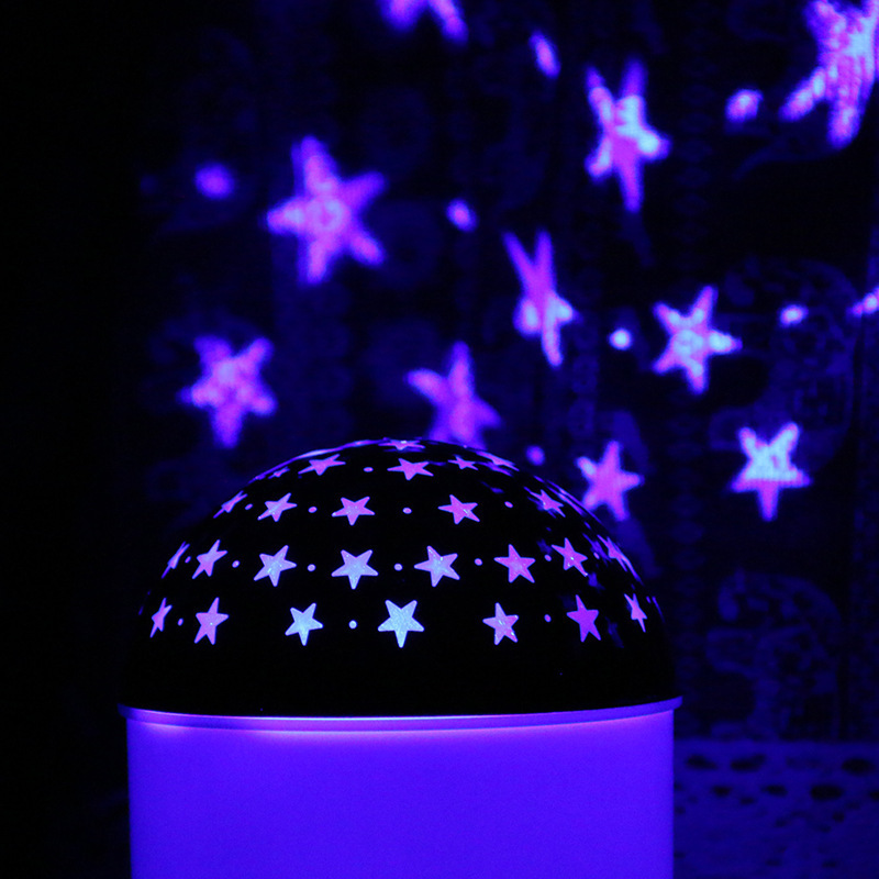 小蘑菇USB插口投影灯家用舞台灯室内低压魔球灯