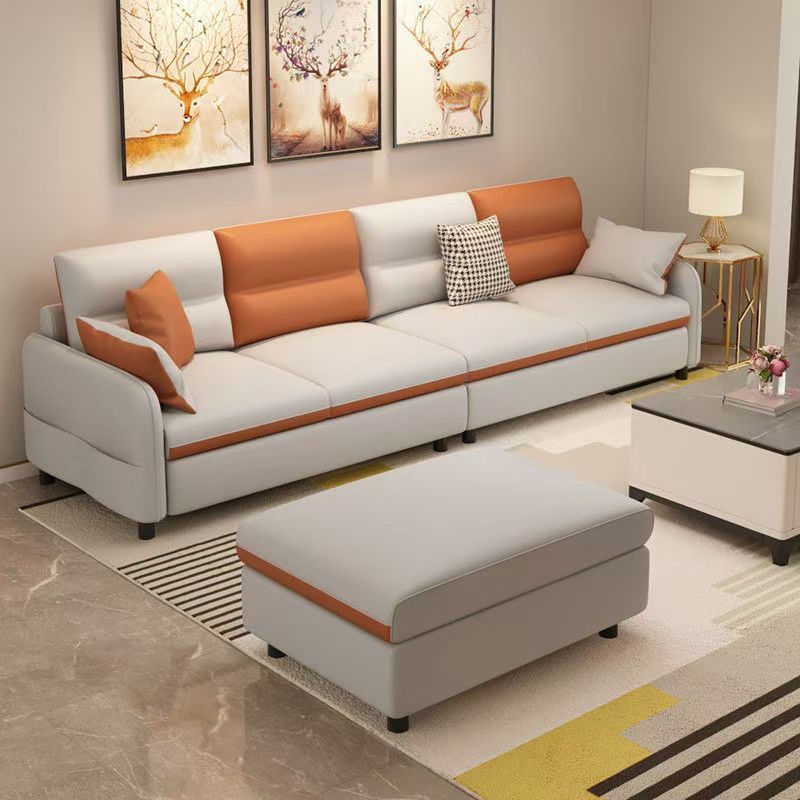 오프화이트+오렌지 [삼중고양이발톱 스펀지모델]