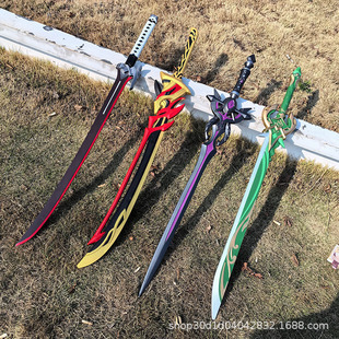 PU Soft Glue Sword Sword Children's Toy Uncut Blade Boy's Weapon Weapon Plastic Toy Knife Birthday Gift