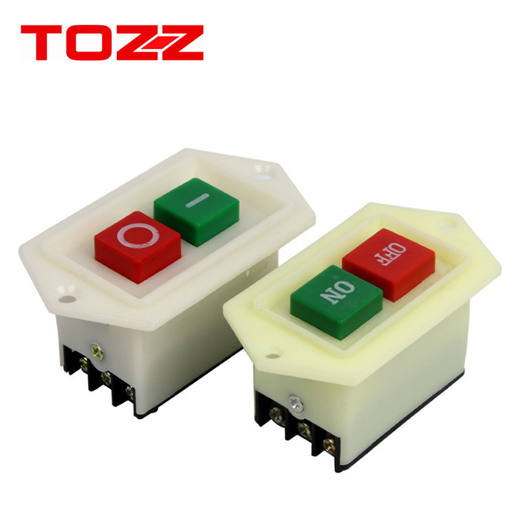 厂家 启动按钮开关LC3-5A 10A 三相开关电机台钻磨锯机绞肉机开关