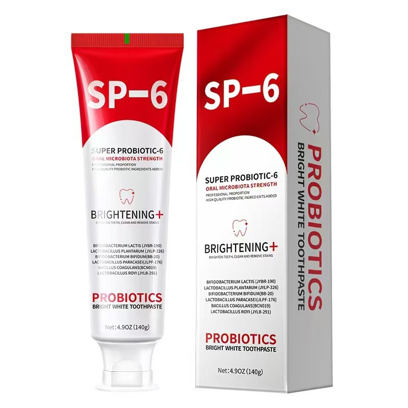 Procesamiento de procesamiento colectivo de comercio exterior transfronterizo pasta de dientes probiótica pasta de dientes blanqueadora pasta de dientes limpiadora
