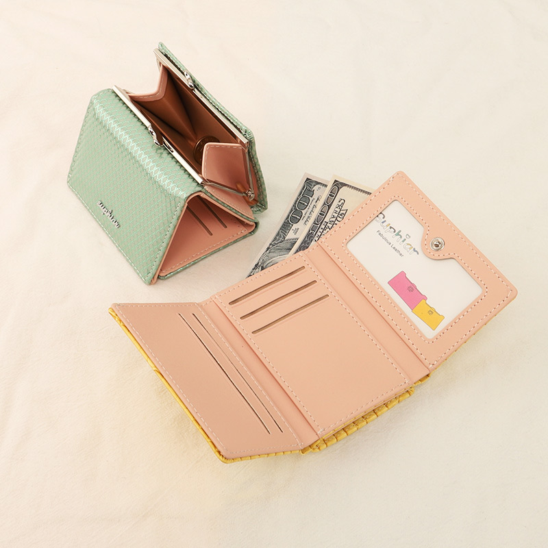 Suphiar2024 multi-tarjeta cremallera bolso de cambio corto almacenamiento transfronterizo damas personalizadas doble cremallera