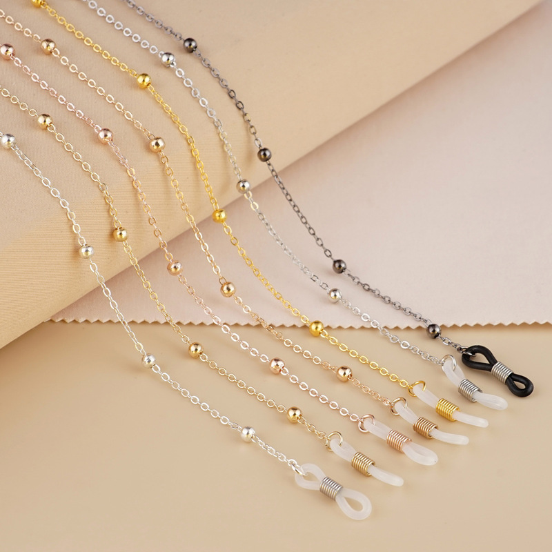 Beaded Glasses Chain Hanging Chain Glasses Accessories Glasses Chain Neck Glasses Chain Sunglasses Chain Rope Lanyard