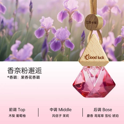 Fragrance Fresh Light Scent Set, Car Perfume Aromatherapy - pink-encounter