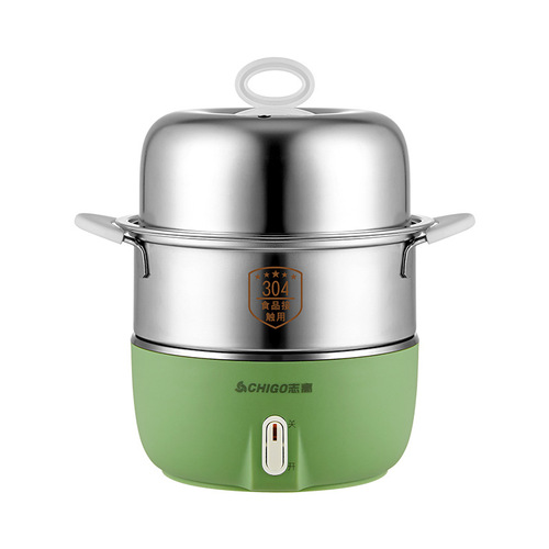 High-aim Steamer Egg Maker Egg Custard Stainless Steel Household Small Automatic Power Off Multifunction Dormitory Breakfast Machine