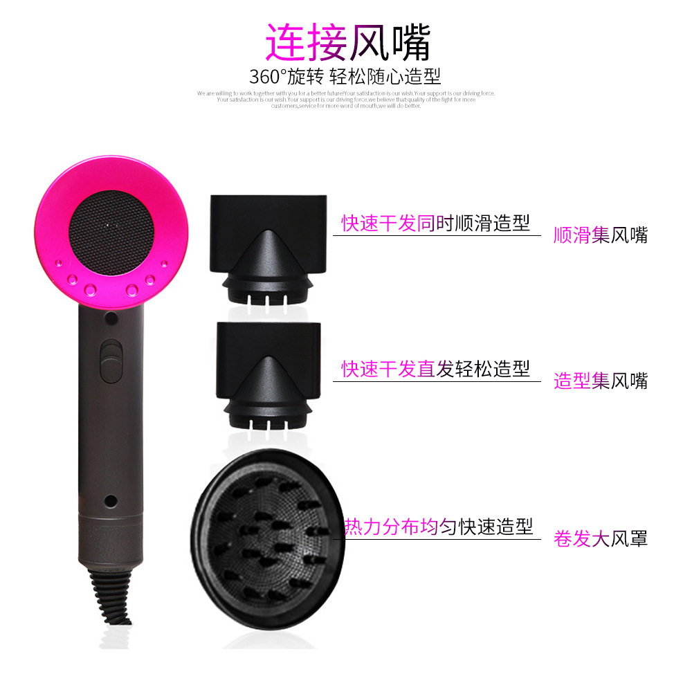 冷热吹风机 锤子电吹风大功率家用电器批发跨境热销款