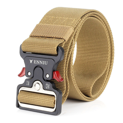 5CM widened version tactical buckle nylon belt multi-functional belt training men's workwear quick-drying girdle wholesale